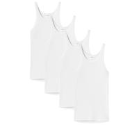 SCHIESSER Maglietta intima bianco Uomo SCHIESSER M