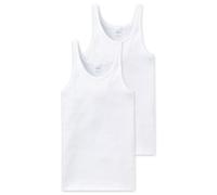 SCHIESSER Maglietta intima bianco Uomo SCHIESSER M