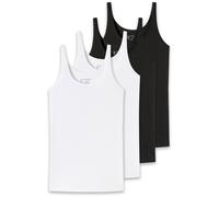 SCHIESSER Maglietta intima nero / bianco Donna SCHIESSER XLxC