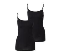 SCHIESSER Maglietta intima nero Donna - Abbigliamento - Intimo - Canottiere intime SCHIESSER L