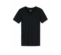 SCHIESSER Maglietta LONG LIFE SOFT blu-nero blu | L