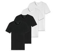 SCHIESSER Maglietta Uomo Confezione Da 4 - Serie "95/5", Collo Rotondo, S-XXL