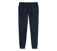 Schiesser Mix & Relax Lang Bündchen, Pantaloni Pigiama, Uomo, Blu (Dunkelblau 803), 50 (Taglia produttore:Medium)