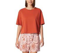 Schiesser Mix + Relax T-Shirt, Terracotta, 44 Donna