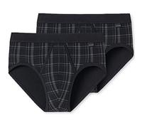 Schiesser Multipack 2pack Sportslip Mutande da Uomo, Nero, 8