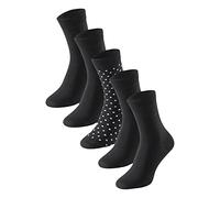 Schiesser Multipack 5 Pack Damensocken Strümpfe Calzini, Assortiti 1_173207, 35-38 (Pacco da 5) Donna