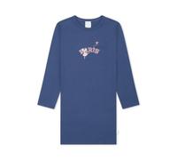 Schiesser Nachthemd Langarm-Nightwear 1 Maglia Lunga da Notte, Blu Jeans 181820, 128 Bambine e Ragazze