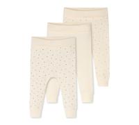 Schiesser Neonato Unisex 3-Pack Pantaloni Lungo - Costina Fine - Neonato Fine Rib