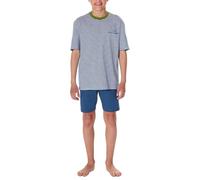 Schiesser Nightwear 2 Set di Pigiama, Blu Oltremare, 176 Bambini e Ragazzi