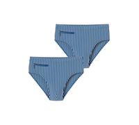 Schiesser Ocean Swim - Costume da bagno da uomo, confezione da 2, Blu, XXL