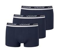 Uncover by Schiesser Confezione da 3 Pantaloncini Intimo, Blu Scuro, XXL (Pacco da 3) Uomo