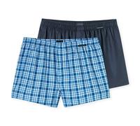 SCHIESSER Pantaloni Boxers Da Uomo, Confezione Da 2 - Tessuto, Mutande, Cotone