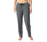 Schiesser Pantaloni da Notte Lunghi in Cotone - Mix + Relax Pigiama, Multicolor 3_182102, 48 Donna