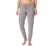 Schiesser Pantaloni Lunghi con Polsini Modal - Mix + Relax Pigiama, Multicolor 1_182100, 42 Donna
