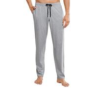 Schiesser Lange Schlafhose-Mix + Relax Pantaloni del Pigiama, Grigio (Grau-Mel. 2020), 48 Uomo