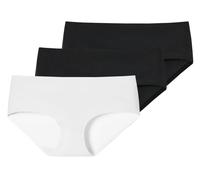 SCHIESSER Panty nero / bianco Donna SCHIESSER XXL