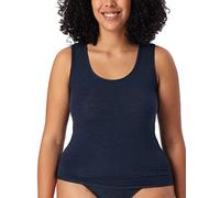 Schiesser Personal Fit Tank Top Vestaglia, Oscurante, Blu Notte_147197, S Donna