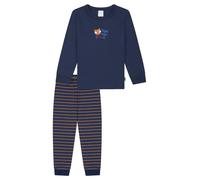 SCHIESSER Pigiama 'Boys World' navy / curry Bambini SCHIESSER 116