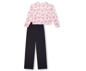 Schiesser Pigiama da Bambina, Zartrosa_183029, 140