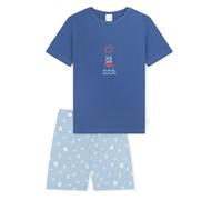 SCHIESSER Pigiama ' Kids Nightwear ' blu chiaro / blu scuro Bambini SCHIESSER 116