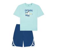 SCHIESSER Pigiama ' Teens Nightwear ' blu / turchese Bambini SCHIESSER 140
