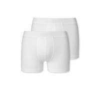 Schiesser Boxer Polsini Morbidi, Confezione da 2 Pantaloncino, Bianco_173535, 176 cm Bambini e Ragazzi