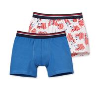 Schiesser Ragazzi Hip-Retro America Pantaloncini 2er Pacco 152 164 176 Boxer Neu