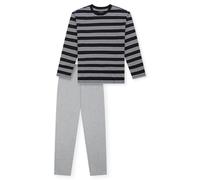 Schiesser Ragazzi Pigiama, Lungo - Teens, Aperto Gamba, Cotone, Gestreif