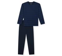 Schiesser Ragazzi Pigiama, Lungo - Teens, Aperto Gamba, Cotone, Gestreif