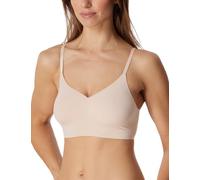 Schiesser Reggiseno con Spalline Sottili con Cuscinetti Estraibili - Invisible Soft Bustino, Sabbia_179821, 42 Donna
