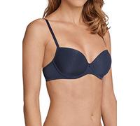 Schiesser Reggiseno da Donna con Ferretto e Coppa, Blu (Midnight Blue 804), 2B