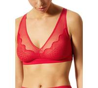 Schiesser Reggiseno Morbido da Donna, Rosso, 75