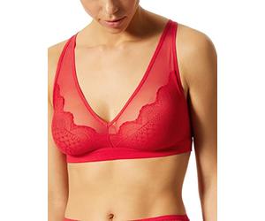 Schiesser Reggiseno Morbido da Donna, Rosso, 75