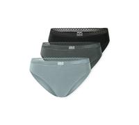 Schiesser Rio Slip 3er Pack 95/5 con Pizzo Multicolore Taglie 36-48