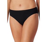 Schiesser Rio Slip in Cotone Organico - Pure Rib, Nero_179883, 48 Donna
