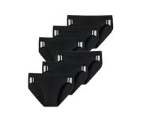 Schiesser Rioslip da uomo, confezione da 6 pezzi, 95/5 stretch, Slip 95/5 stretch nero, 4XL