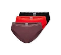 Schiesser Schiesser Damen 3 Pack Rio Slip mit Spitze - Modern Multipacks Mutande da Uomo Donna (Pacco da 3)