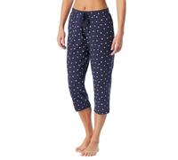 Schiesser Schiesser Damen Schlafhose 3/4-lang Baumwolle Stretch Single-Jersey-Qualität - Mix + Relax Pantalone del Pigiama Donna (Pacco da 1)
