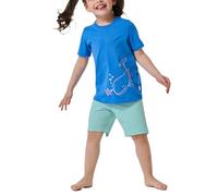 Schiesser Schiesser Mädchen Schlafanzug Kurz - Girls World Set di Pigiama Bambine e Ragazze (Pacco da 5)
