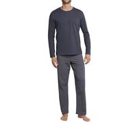 Schiesser Schlafanzug_159633, Pantaloni pigiama Uomo, Grigio (anthrazit 203), LL (Talla produttore: 106/LL)