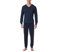 Schiesser Schlafanzug Lang mit Bündchen - Nightwear Set Set di Pigiama Uomo