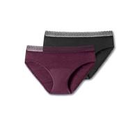 Schiesser Secret Care-Confezione da 2 Slip mestruali a Prova di perdite Intimo, Opaco, Assortiti 2_176299, 46-48 (Pacco da 2) Donna