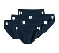 SCHIESSER Slip blu scuro / bianco Uomo - Abbigliamento - Intimo - Mutande - Slip SCHIESSER M