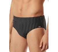 Schiesser Badehose Slip Komfort Bermuda, Nero 774, M Uomo