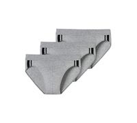 Schiesser Slip da Uomo in Cotone Biologico Elasticizzato, Grigio, M