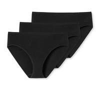 SCHIESSER Slip Donna 3 Pezzi - Jazz-Pants, Cotone Essenziali, Basic, Stretch...
