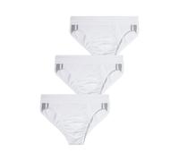 Schiesser Uomo 3 Pack Slip Vita Morbida e Righe Cotone - 95/5