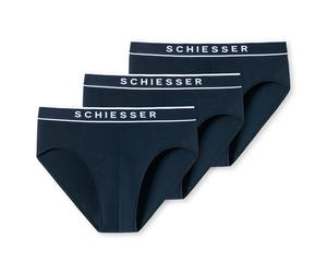 SCHIESSER Slip marino / bianco Uomo SCHIESSER M-L
