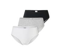 SCHIESSER Slip 'Modern Multipacks' grigio sfumato / nero / bianco Donna SCHIESSER S