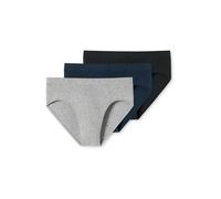 SCHIESSER Slip navy / grigio / nero Uomo SCHIESSER L-XL